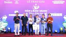 Giải golf 'Tấm lòng vàng Nhà đầu tư' lần thứ 3 quyên góp được hơn 500 triệu đồng