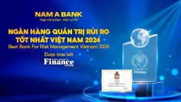 Ngân hàng quản trị rủi ro tốt nhất Việt Nam 2024 