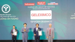 Geleximco được vinh danh Top 10 Thương hiệu mạnh - Tăng trưởng ấn tượng 2024