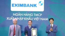 Eximbank nhận giải thưởng thương hiệu mạnh việt nam 2024