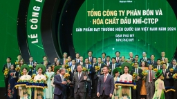 Đạm Phú Mỹ và NPK Phú Mỹ tiếp tục được công nhận là 'Thương hiệu Quốc gia'