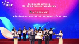 Agribank - Doanh nghiệp đạt chuẩn Văn hóa kinh doanh Việt Nam năm 2024