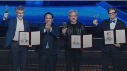 Chủ tịch Nvidia Jen-Hsun Huang cùng 4 nhà khoa học nhận giải thưởng chính VinFuture 2024 trị giá 3 triệu USD cho nghiên cứu về học sâu