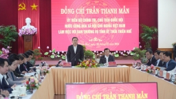 Chủ tịch Quốc hội Trần Thanh Mẫn: Huế trực thuộc Trung ương là cột mốc mới