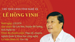 Chân dung tân Chủ tịch UBND tỉnh Nghệ An Lê Hồng Vinh