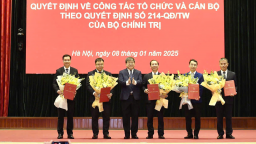 Bổ nhiệm PGS.TS. Trần Thanh Giang giữ chức Phó Giám đốc Học viện Hành chính và Quản trị công