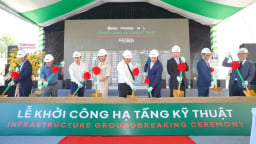 Khởi công Khu công nghiệp sinh thái gần 5.000 tỷ đồng đầu tiên của Long An 