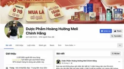 Đề nghị xử lý vi phạm quảng cáo của 'Dược phẩm Hoàng Hường Meli chính hãng' 