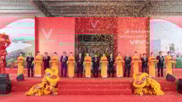  VinFast khánh thành nhà máy sản xuất ô tô điện công suất 200.000 xe/năm tại Hà Tĩnh