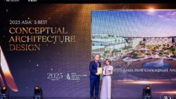 Masterise Homes tiếp tục khẳng định năng lực quốc tế với hai giải thưởng lớn tại Asia Architecture Design Awards 2025