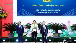 PV GAS nhận vinh danh Điển hình tiên tiến của Tập đoàn Công nghiệp - Năng lượng Quốc gia Việt Nam
