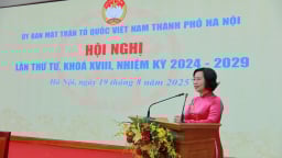 Bà Bùi Huyền Mai giữ chức Phó Chủ tịch Thường trực Ủy ban MTTQ Việt Nam TP. Hà Nội