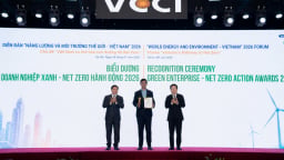 Thúc đẩy lộ trình trung hòa carbon: Techcombank nhận giải thưởng Top 10 Doanh nghiệp Net Zero 2026