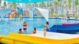 Công viên nước Thanh Hà Mường Thanh tưng bừng khuyến mãi nhân dịp Quốc Khánh 2/9