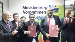 Hà Tĩnh ký kết ý định thư hợp tác với Bang Mecklengburg - Vorpommern CHLB Đức