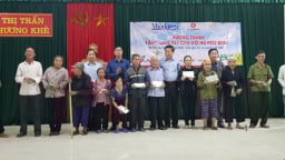Kết thúc chương trình trao quà Tết cho 3.600 người nghèo Hà Tĩnh, Quảng Bình, Thừa Thiên Huế