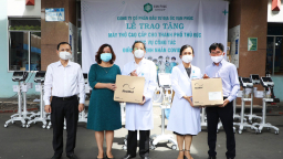 Van Phuc Group tặng 26 máy thở cho các bệnh viện tại TP. Thủ Đức