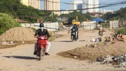 [Ảnh] Dự án vành đai 1.300 tỷ đồng thi công hơn 10 năm vẫn ngổn ngang ở Hà Nội