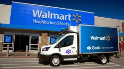 Walmart sử dụng xe tải không người lái cho thương mại điện tử