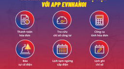 Đăng ký thay đổi định mức sử dụng điện của gia đình đơn giản, dễ dàng qua App EVNHANOI