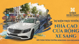 Sự kiện 'Hybrid' tại Vinh Heritage, khách hàng có cơ hội trúng lớn Mercedes C200 Exclusive