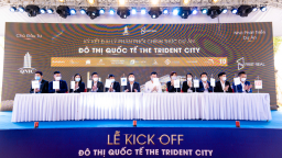 Ra mắt dự án Khu đô thị mới An Phú - Đô thị quốc tế The Trident City