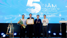 Ban Tuyên giáo Trung ương, Bộ KH&ĐT, Hội Nhà báo Việt Nam tặng bằng khen Tạp chí Nhà đầu tư