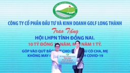 Golf Long Thành tài trợ 10 tỷ đồng cho chương trình 'Mẹ đỡ đầu' tỉnh Đồng Nai