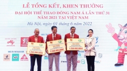 Golf Long Thành trao thưởng 5 tỷ đồng cho các vận động viên có thành tích xuất sắc tại SEA Games 31