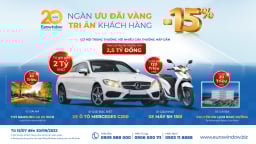 Tặng ô tô Mercedes C200 – Eurowindow khuyến mãi lớn nhất trong năm 2022