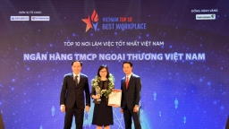 Vietcombank được vinh danh Top 10 nơi làm việc tốt nhất Việt Nam 2022 và Top 500 Nhà tuyển dụng hàng đầu Việt Nam