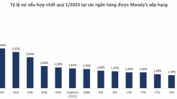 Moody’s xếp hạng tín nhiệm HDBank mức B1, nhận định nợ xấu thấp và hiệu quả hoạt động cao