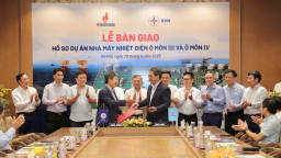 Petrovietnam tiếp nhận bàn giao hồ sơ Dự án Nhà máy Nhiệt điện Ô Môn III và Ô Môn IV 