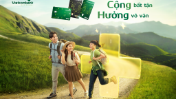 Ra mắt Bộ ba sản phẩm thẻ Vietcombank thương hiệu Visa hoàn toàn mới - 'Cộng bất tận - Hưởng vô vàn'