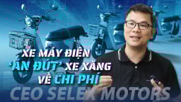 CEO Selex Motors: Xe máy điện 'ăn đứt' xe xăng về chi phí