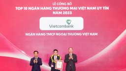 Vietcombank được bình chọn là ngân hàng uy tín nhất, công ty đại chúng uy tín và hiệu quả nhất Việt Nam