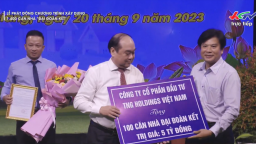 TNG Holdings Vietnam tài trợ xây 100 căn nhà Đại đoàn kết tại Hậu Giang