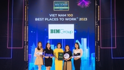 BIM Group được vinh danh trong Top 100 Nơi làm việc tốt nhất Việt Nam