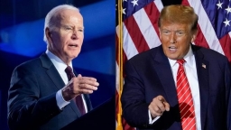 Bầu cử Mỹ 2024: Ông Donald Trump dẫn trước ông Joe Biden ở 7 bang chiến địa