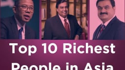 Top 10 người giàu nhất châu Á