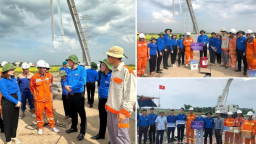 Hơn 4.000 đoàn viên thanh niên tình nguyện hỗ trợ Dự án đường dây 500kV mạch 3