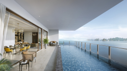 Sky Pool Villa: 'Biệt thự trên không' mở ra tầm nhìn độc bản ôm trọn vịnh Hạ Long