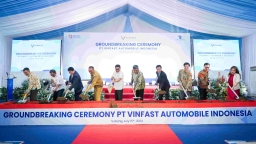 VinFast động thổ nhà máy lắp ráp xe điện ở Indonesia