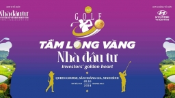 Giải golf từ thiện 'Tấm lòng vàng Nhà đầu tư' diễn ra vào ngày 5/10 