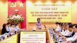 HĐND TP. Hà Nội giám sát thực hiện nghị quyết phát triển kinh tế