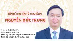 Chân dung tân Bí thư Tỉnh ủy Nghệ An Nguyễn Đức Trung