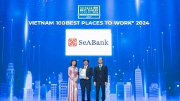 SeABank được vinh danh Nơi làm việc tốt nhất Việt Nam 2024