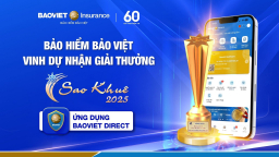 Baoviet Direct xuất sắc giành Giải thưởng Sao Khuê 2025