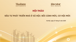 Sắp diễn ra hội thảo 'Đầu tư phát triển nhà ở xã hội: Bối cảnh mới, cơ hội mới'