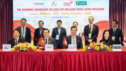 HDBank ký kết khoản vay hợp vốn 215 triệu USD với ba định chế tài chính hàng đầu quốc tế